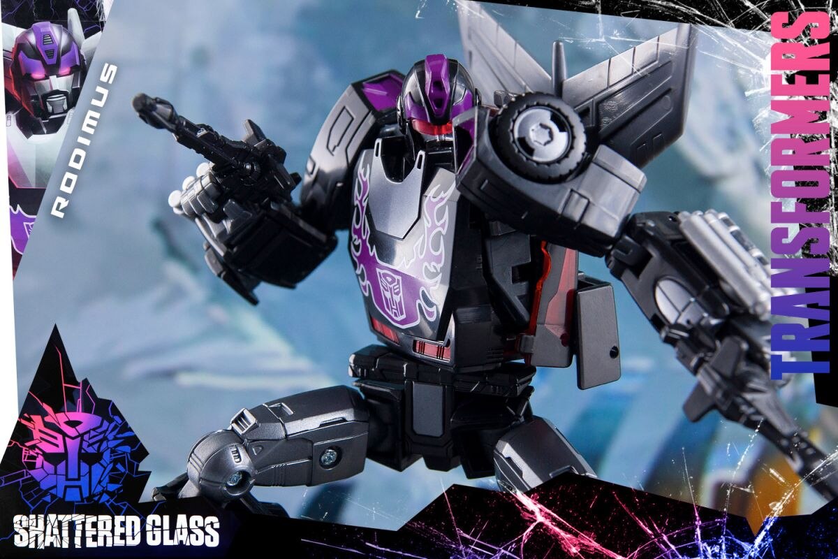 Shattered Glass Sideswipe & Rodimus 2-Pack Toy Photography Images